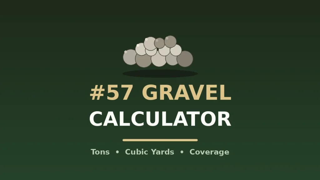 57 gravel calculator